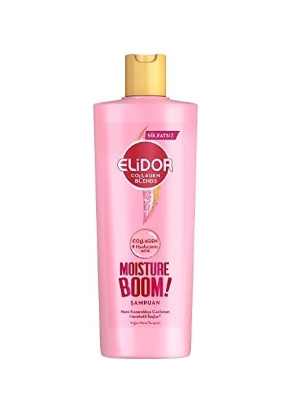 Elidor Collagen Blends Sülfatsız Saç Bakım Şampuanı Moisture Boom Yoğun Nem Terapisi 350 ml fiyatları