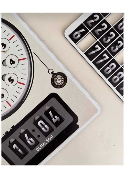 (“saat Kaç?” Öğrenme Seti) Zaman Kavramını Öğrenin! - Miniklerimiz Için Renkli Ahşap Oyuncak modelleri