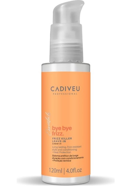 Cadıveu Professıonal Essentials Bye Bye Frizz Leave-In, 120ML