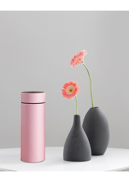 Dereceli Dijital Pembe Paslanmaz Termos 500ML indirimleri
