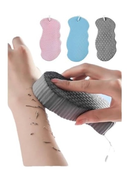 Noksi 3D Banyo Süngeri,süper Yumuşak Masaj,duş Süngeri, Cilt Sağlığını Korur, Yetişkinler ve Çocuklar Için Karışık Renk Mavi,gri,pembe,beyaz (NKS122) modelleri