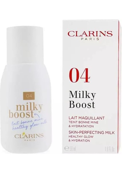 Clarins Milky Boost 04 50 ml Sütlü Renkli Nemlendirici