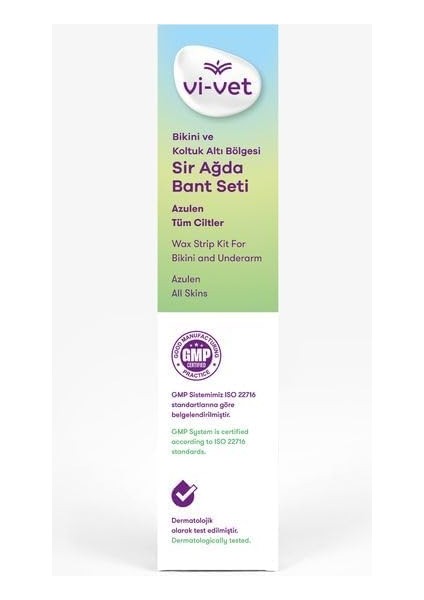 Vivet Bikini ve Koltuk Altı Bölgesi Sir Ağda Bant Seti Azulen fiyatları