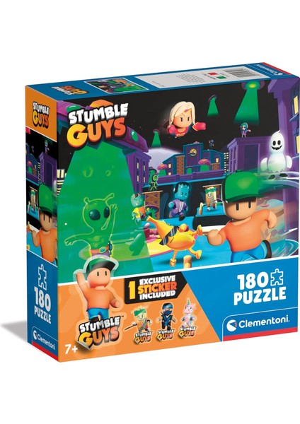 180 Parça Puzzle Süper Stumble Guys 4