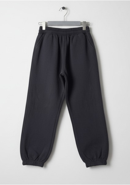 Eşofman Altı Pamuklu Cotton Şardonlu Lastikli Paça Unisex