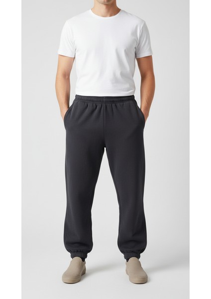 Eşofman Altı Pamuklu Cotton Şardonlu Lastikli Paça Unisex indirimleri