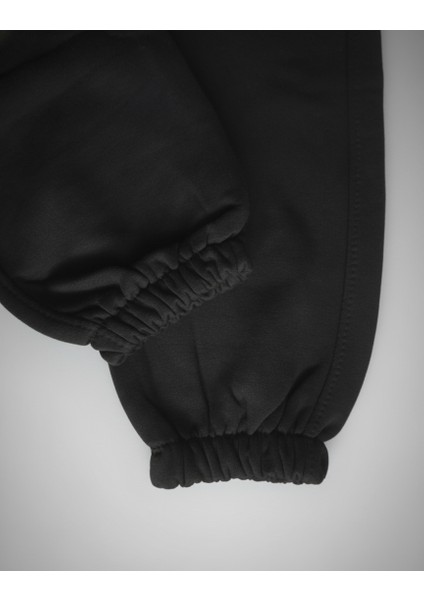 Eşofman Altı Pamuklu Cotton Şardonlu Lastikli Paça Unisex