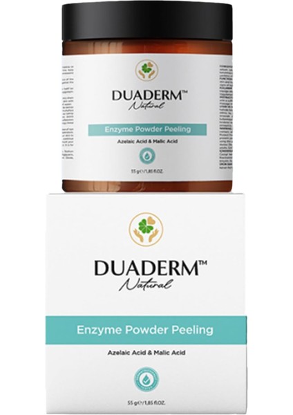 Duaderm Arındırıcı ve Aydınlatıcı Enzyme Powder Peeling, Haftalık 2-3 Kullanım 55 gr