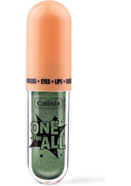 Callista One For All 09 Peace Forest Eyes & Lips & Cheeks Likit Göz Farı modelleri
