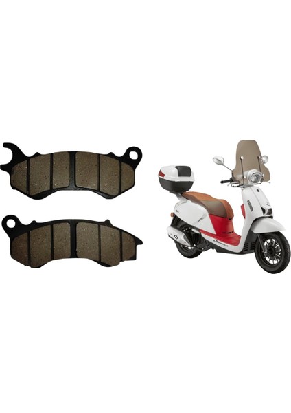 Arka Fren Disk Balatası Takım - Rks LT50 Pro