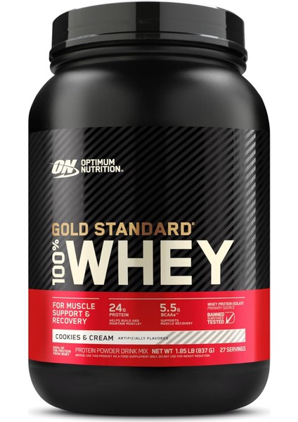 On 100% Whey Gold Standard Kurabiye ve Krema Aromalı 896 gr - 28 Servis modelleri