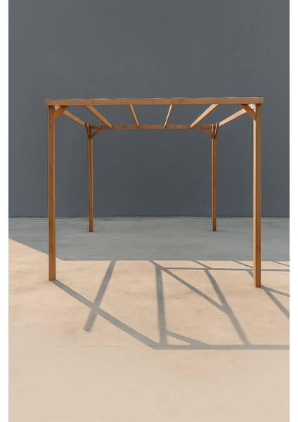 Ahşap Eko Pergole Tente Çardak