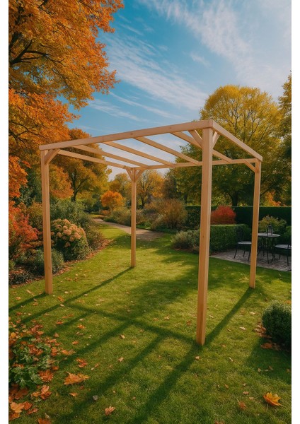 Ahşap Eko Pergole Tente Çardak modelleri