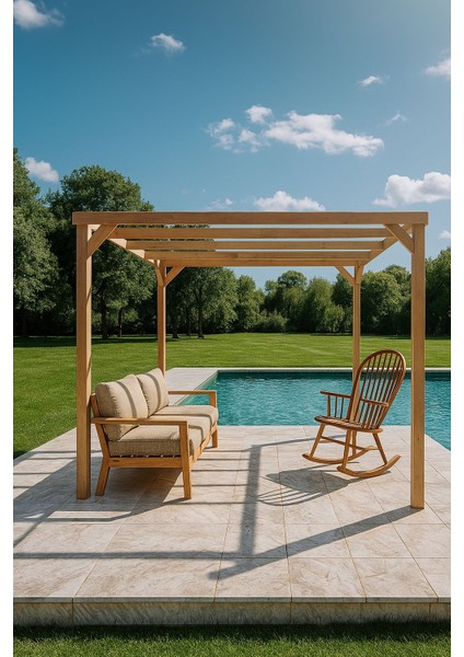 Ahşap Eko Pergole Tente Çardak fırsatları