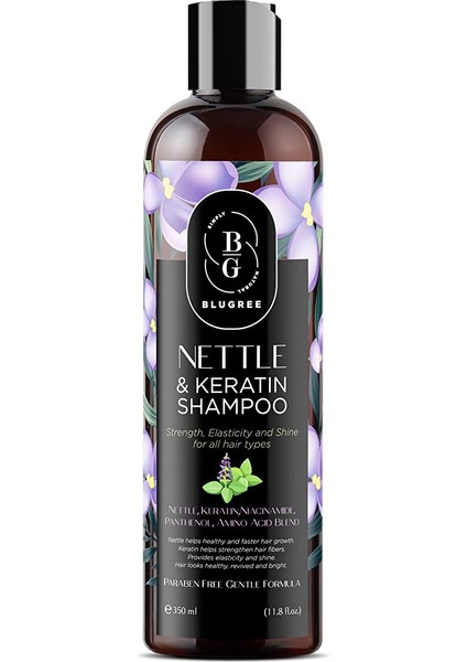 Blugree Isırgan ve Keratin Kepek Şampuanı 350 ml