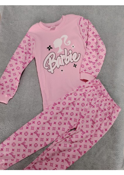 Barbie Baskı Kız Çocuk Takım fiyatları