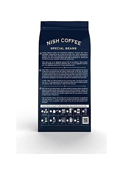 Nish Çikolata-Ahududu Aromalı Filtre Kahve 250 gr