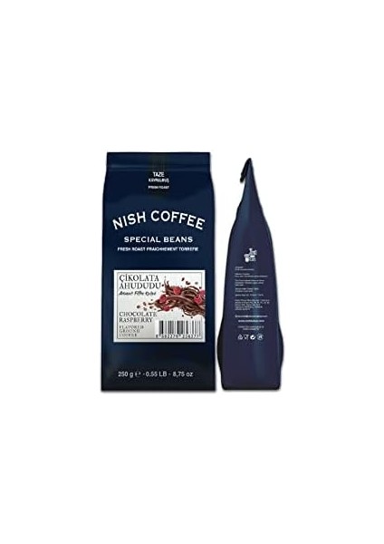 Nish Çikolata-Ahududu Aromalı Filtre Kahve 250 gr modelleri