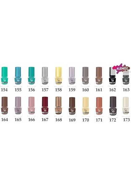 Golden Rose Ice Color Nail Lacquer NO:127