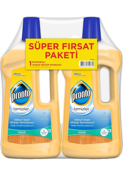 Pronto Uzman Bakım Ahşap ve Lamine Yüzey Temizleyici (1 x 750 Ml) modelleri