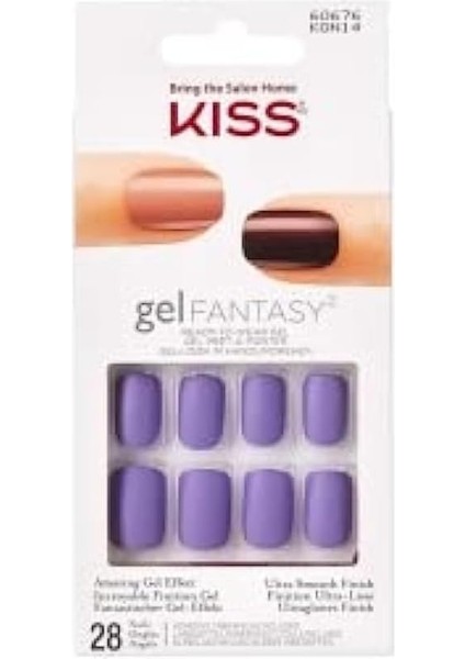 Kiss Gel Fantasy Yapıştırıcılı Takma Tırnak