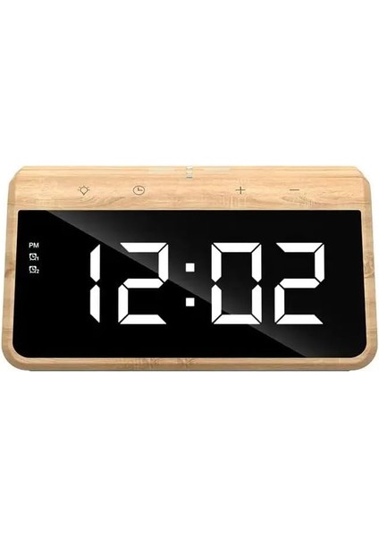 Sunowl SO700 Saat,led IŞIK,15W Kablosuz Hızlı Şarj