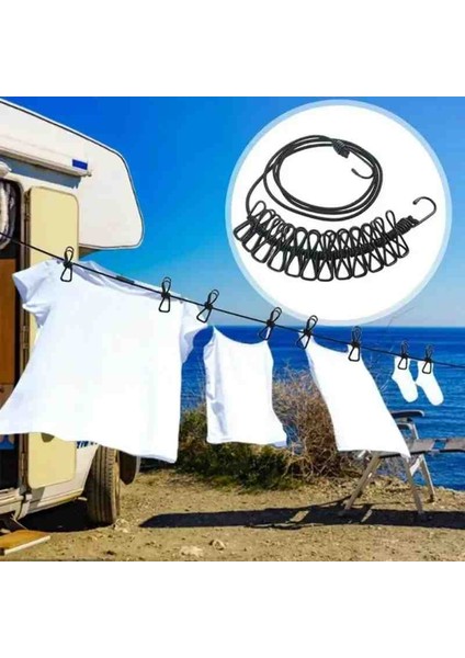 Karavan Kamp Doğa Pratik Çamaşır Ipi Askı Aparatı modelleri