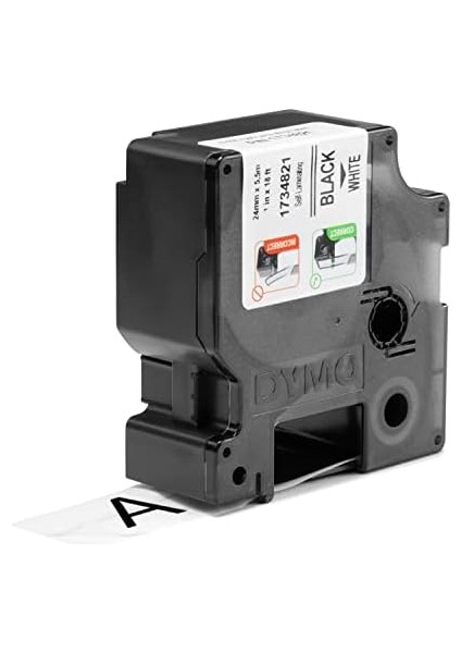 , Lamine (24 mm x 5.5 Mt), Beyaz/siyah - 1734821 fiyatları