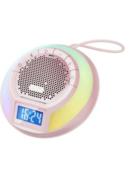 Aquaease Ipx7 Su Geçirmez, 18 Saat Oynatma Süresi Dahili Mikrofon Işıklı Hoparlör Pembe modelleri