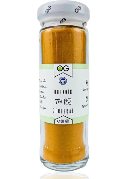 Og Organik Toz Zerdeçal 60 gr