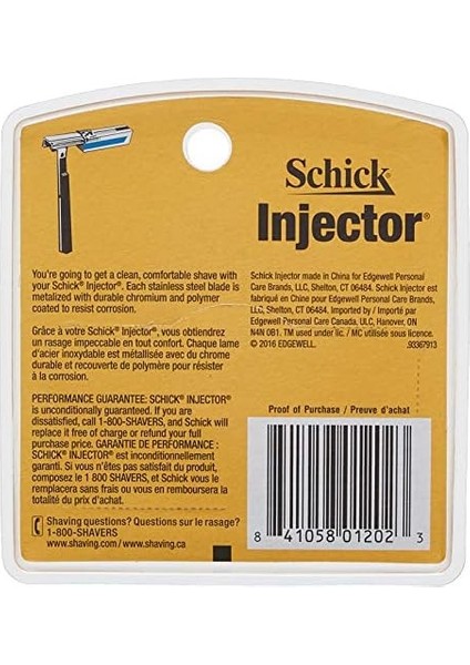 Schick Enjektör Bıçakları, 7 Adet Kutu (4'lü Paket) modelleri