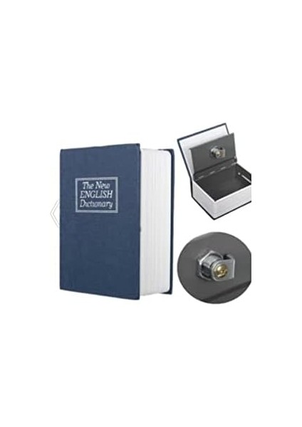Kitap Görünümlü Gizli Kasa - Lacivert fiyatları