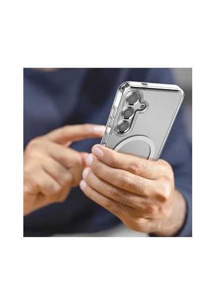 Kzy Iletişim Galaxy S23 Fe ile Uyumlu Kılıf Ile Uyumlu Kablosuz Şarj Destekli Şeffaf Silikon Kapak fiyatları