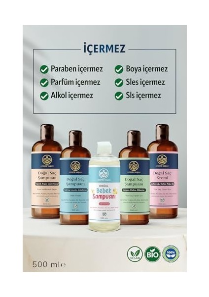 Apayrı Yaşam Organik Argan ve Zeytinyağı Özlü Kuru ve Normal Saçlar Için Besleyici ve Onarıcı Şampuan 500 ml modelleri