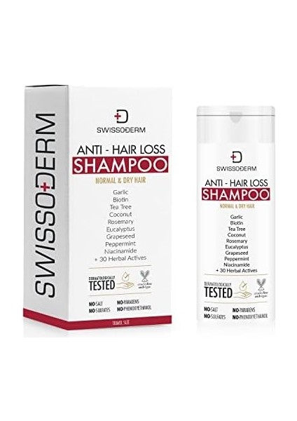 Swissoderm Dökülme Karşıtı Şampuan Seyahat Boy (50 Ml)
