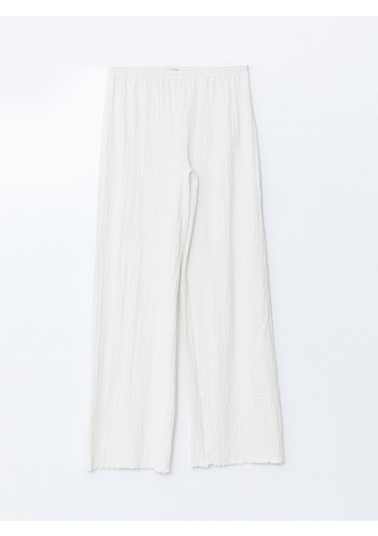 Yeni Sezon Beli Lastikli Dokulu Kadın Pantolon indirimleri