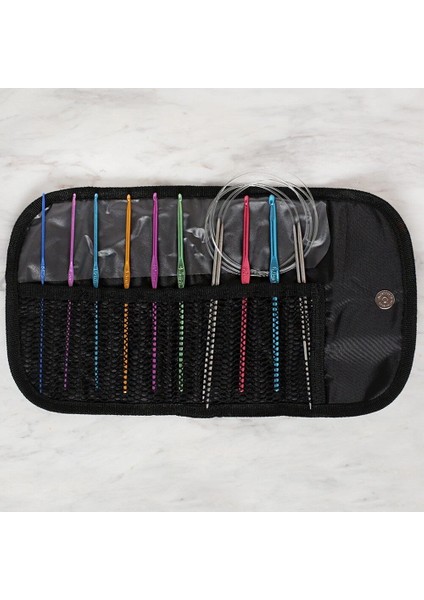 Loren Çantalı Tığ ve Örgü Aksesuarları Seti fiyatları