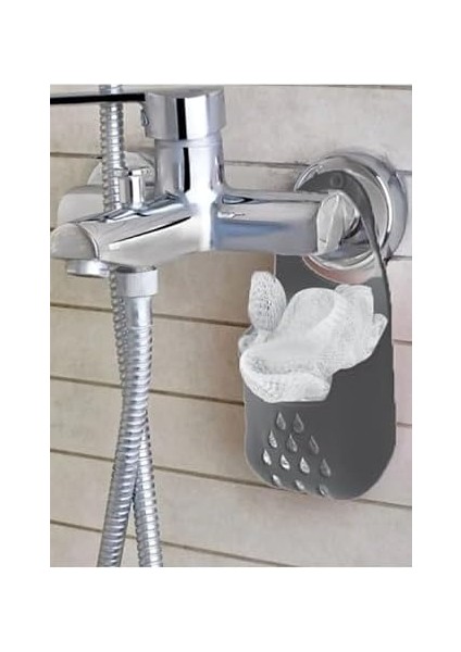 Seahome Silikon Bulaşık Süngerli Askılı Düzenleyici Sünger Antrasit Renk Isgsng4 modelleri