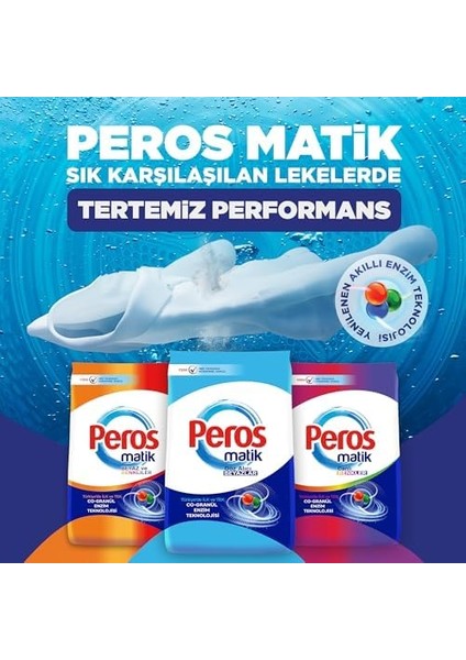 Peros Toz Çamaşır Deterjanı Göz Alıcı Beyazlar 4500 G fiyatları