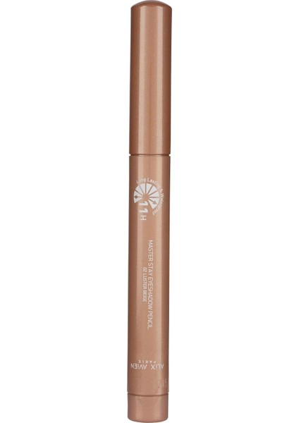 Alix Avien Suya Dayanıklı 11 Saat Kalıcı Yoğun Pigmentli Kremsi Göz Kalem Farı Master Stay 02 Luster Beige