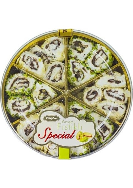 Tuğba Kuruyemiş Bol Antep Fıstıklı-Bol Bademlı Special Lokum 270 gr
