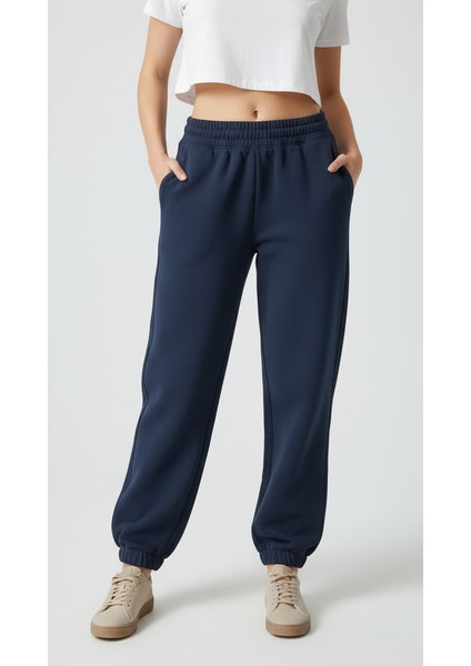 Eşofman Altı Pamuklu Cotton Şardonlu Lastikli Paça Unisex indirimleri