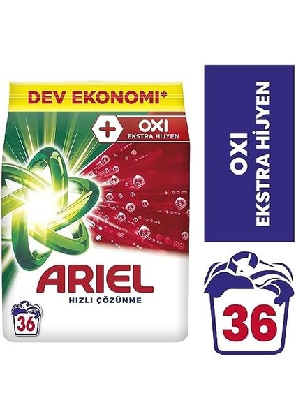 Ariel Oxi 5,5 kg Hızlı Çözünme Toz Çamaşır Deterjanı modelleri