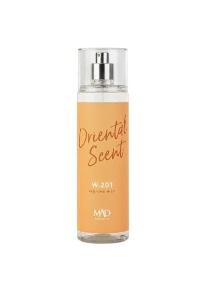 Mad W201 200 ml Kadın Parfüm Body Mist – Siyah Frenk Üzümü, Yasemin, Vanilya