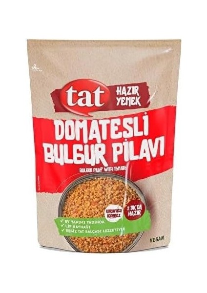 Tat Domatesli Bulgur Pilavı 250 Gram x 12