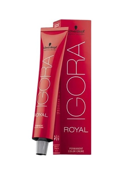 Schwarzkopf Igora Royal Saç Boyası 60ML-NO - 8.77 Yoğun Bakır Açık Kumral