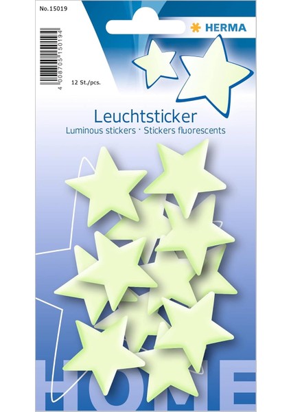 Gece Parlayan Etiketi Küçük Yıldızlar