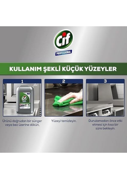 Cif Profesyonel Genel Yüzey Temizleyici Çok Amaçlı Genel Yüzey Temizleyici 10 L modelleri
