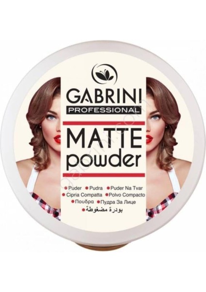 Gabrini Profesyonel Mat Pudra 04 fiyatları