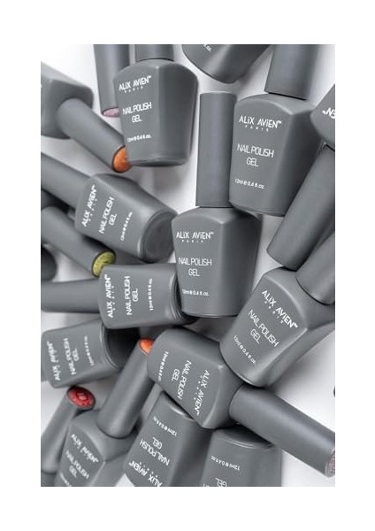 Alıx Avıen Uv Kalıcı Mavi Işıltılı Kahverengi Jel Oje 27 - Gel Polish - 12 ml modelleri